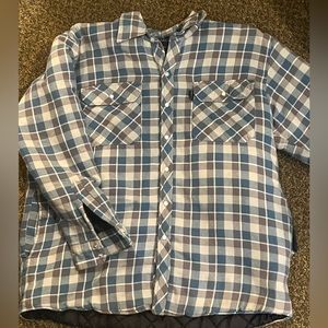 flannel jacket Large